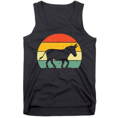 Cool Donkey For Mule Horse Animal Lover Jackass Tank Top