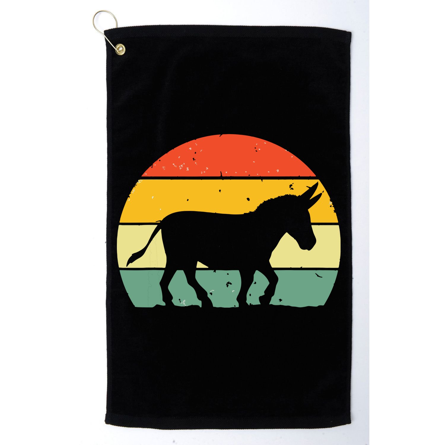 Cool Donkey For Mule Horse Animal Lover Jackass Golf Towel