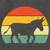 Cool Donkey For Mule Horse Animal Lover Jackass Vector Backpack