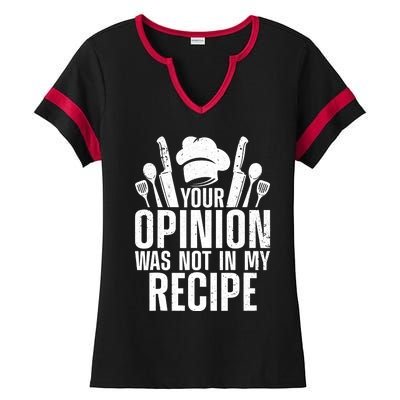 Chef Definition Funny Line Saying Cook Cooking Gifts Chefs Ladies Halftime Notch Neck Tee