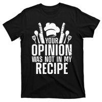 Chef Definition Funny Line Saying Cook Cooking Gifts Chefs T-Shirt