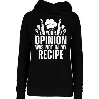 Chef Definition Funny Line Saying Cook Cooking Gifts Chefs Womens Funnel Neck Pullover Hood