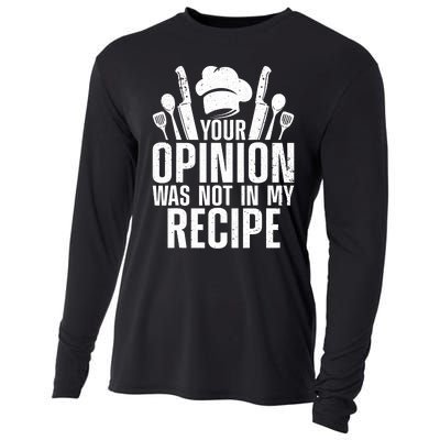 Chef Definition Funny Line Saying Cook Cooking Gifts Chefs Cooling Performance Long Sleeve Crew