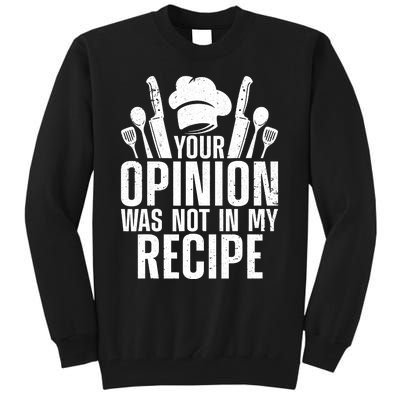 Chef Definition Funny Line Saying Cook Cooking Gifts Chefs Tall Sweatshirt