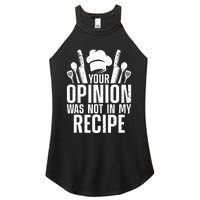 Chef Definition Funny Line Saying Cook Cooking Gifts Chefs Women's Perfect Tri Rocker Tank