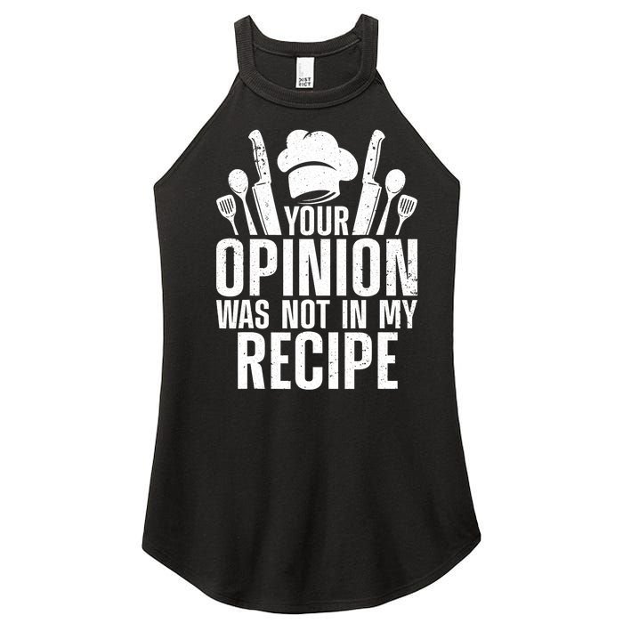 Chef Definition Funny Line Saying Cook Cooking Gifts Chefs Women's Perfect Tri Rocker Tank