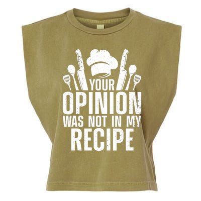 Chef Definition Funny Line Saying Cook Cooking Gifts Chefs Garment-Dyed Women's Muscle Tee