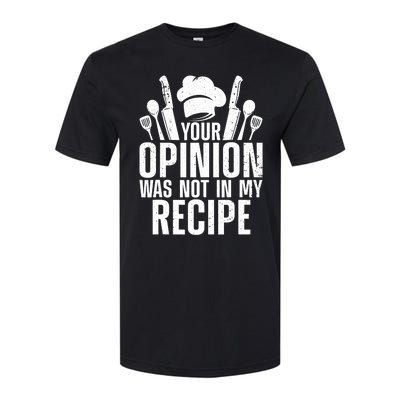 Chef Definition Funny Line Saying Cook Cooking Gifts Chefs Softstyle CVC T-Shirt