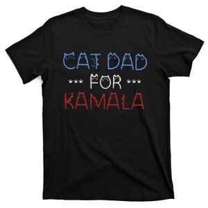 Cat Dad For Kamala T-Shirt