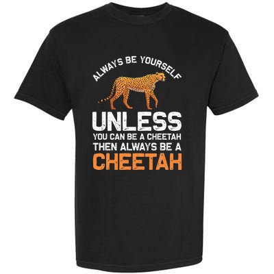 Cheetah Design For Safari Wildlife Garment-Dyed Heavyweight T-Shirt