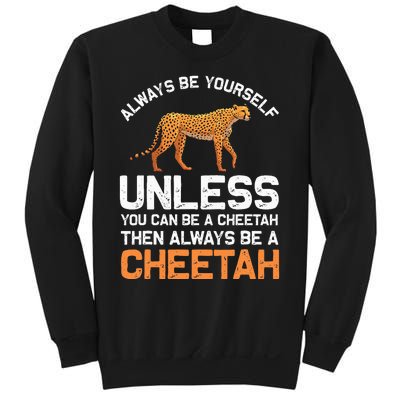 Cheetah Design For Safari Wildlife Sweatshirt