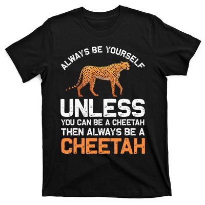 Cheetah Design For Safari Wildlife T-Shirt