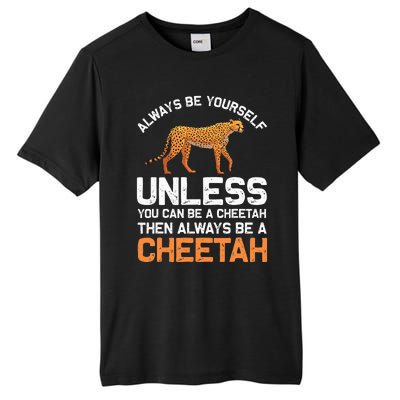 Cheetah Design For Safari Wildlife Tall Fusion ChromaSoft Performance T-Shirt