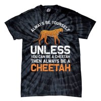 Cheetah Design For Safari Wildlife Tie-Dye T-Shirt