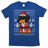 Cartoon Dachshund Funny Dog Christmas Gift T-Shirt