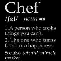 Chef Definition Funny Line Saying Cook Cooking Gifts Chefs Toddler Sweatshirt