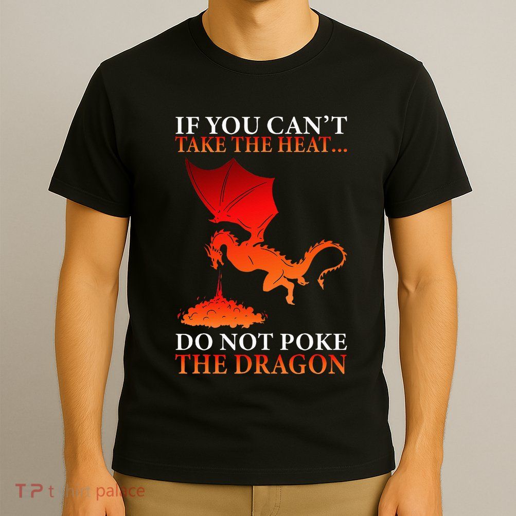 Cool Dragon Flamespewing Flying Mythical Creature T-Shirt