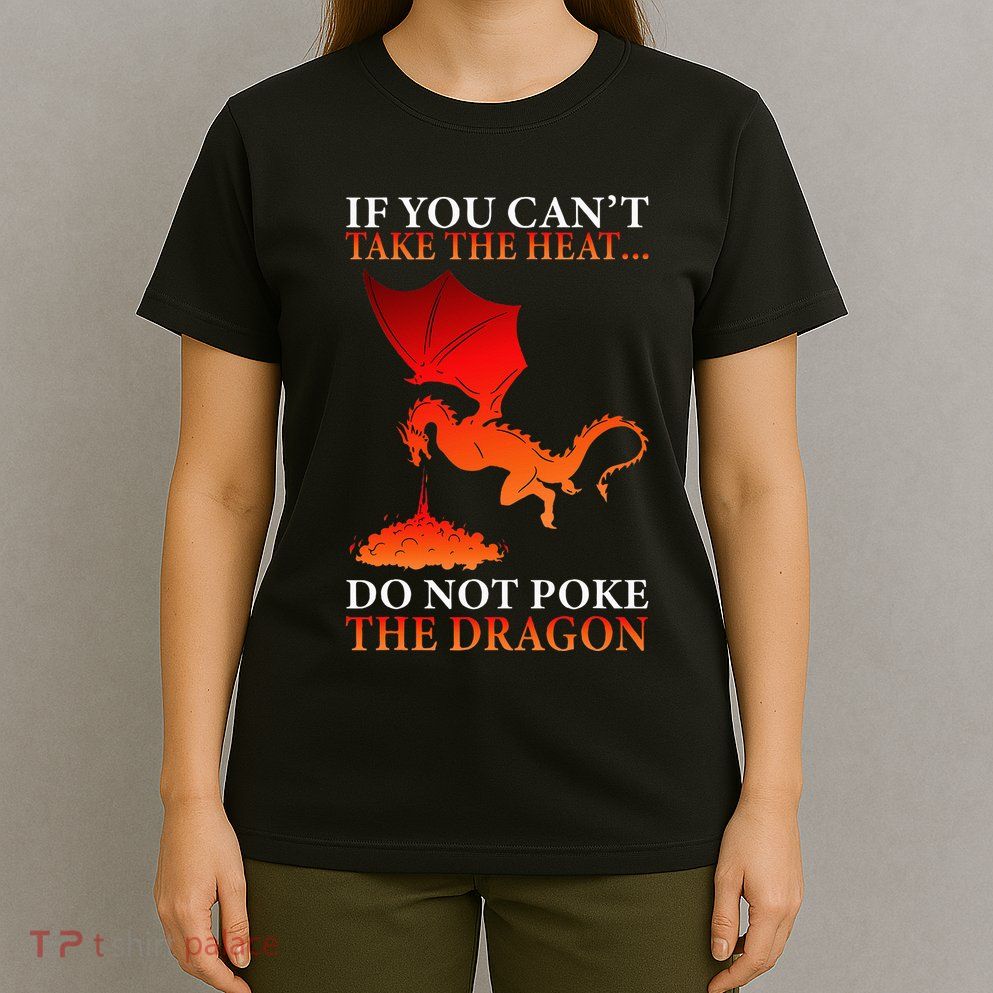 Cool Dragon Flamespewing Flying Mythical Creature T-Shirt