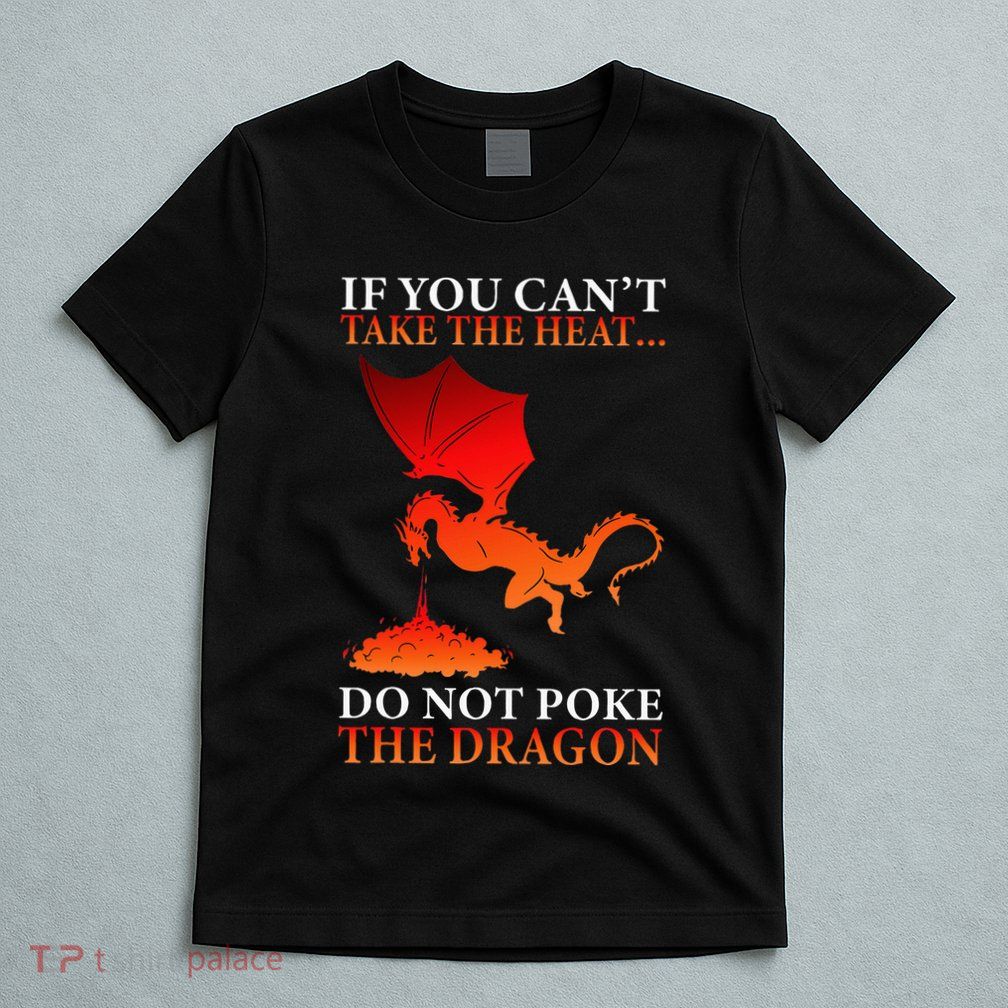 Cool Dragon Flamespewing Flying Mythical Creature T-Shirt