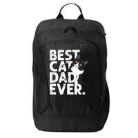 Cat Daddy Father Gift Best Cat Dad Ever City Backpack