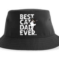 Cat Daddy Father Gift Best Cat Dad Ever Sustainable Bucket Hat