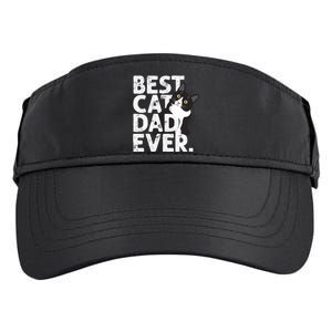 Cat Daddy Father Gift Best Cat Dad Ever Adult Drive Performance Visor