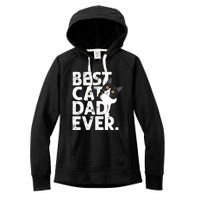 Cat Daddy Father Gift Best Cat Dad Ever Women's Fleece Hoodie