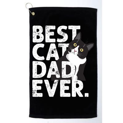 Cat Daddy Father Gift Best Cat Dad Ever Golf Towel