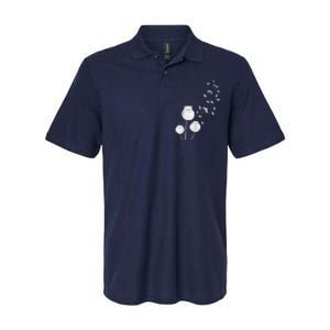 Cat Dandelion Flower SKT Softstyle Adult Sport Polo