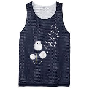 Cat Dandelion Flower SKT Mesh Reversible Basketball Jersey Tank