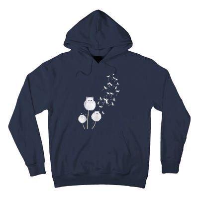 Cat Dandelion Flower SKT Tall Hoodie