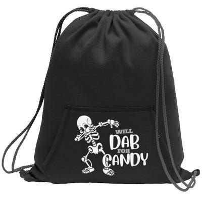 Cute Dab For Candy Halloween Funny Sweatshirt Cinch Pack Bag