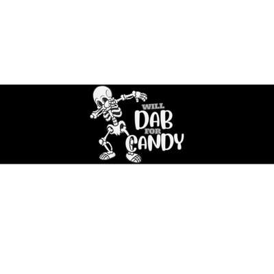 Cute Dab For Candy Halloween Funny Bumper Sticker