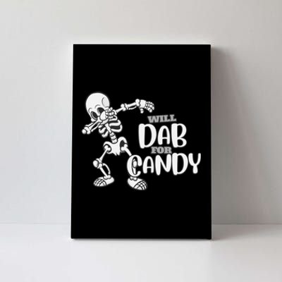 Cute Dab For Candy Halloween Funny Canvas