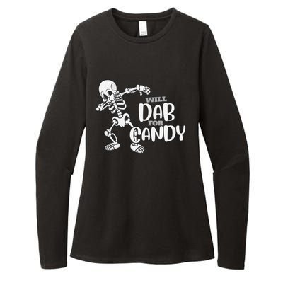 Cute Dab For Candy Halloween Funny Womens CVC Long Sleeve Shirt