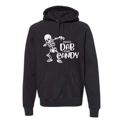 Cute Dab For Candy Halloween Funny Premium Hoodie