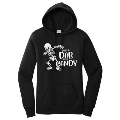 Cute Dab For Candy Halloween Funny Women's Pullover Hoodie