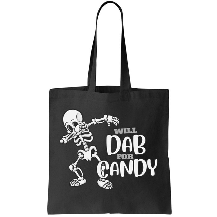 Cute Dab For Candy Halloween Funny Tote Bag