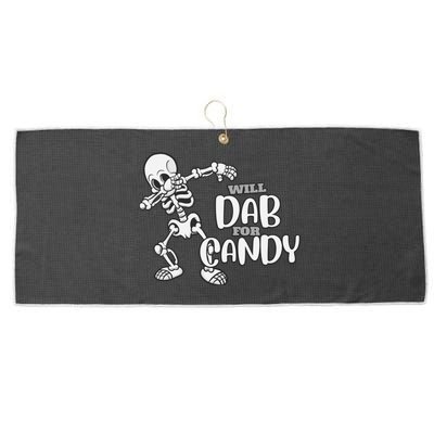 Cute Dab For Candy Halloween Funny Large Microfiber Waffle Golf Towel