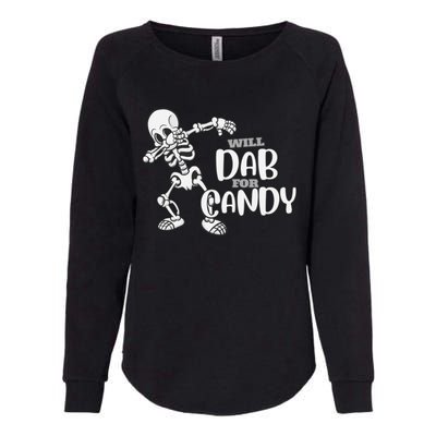 Cute Dab For Candy Halloween Funny Womens California Wash Sweatshirt