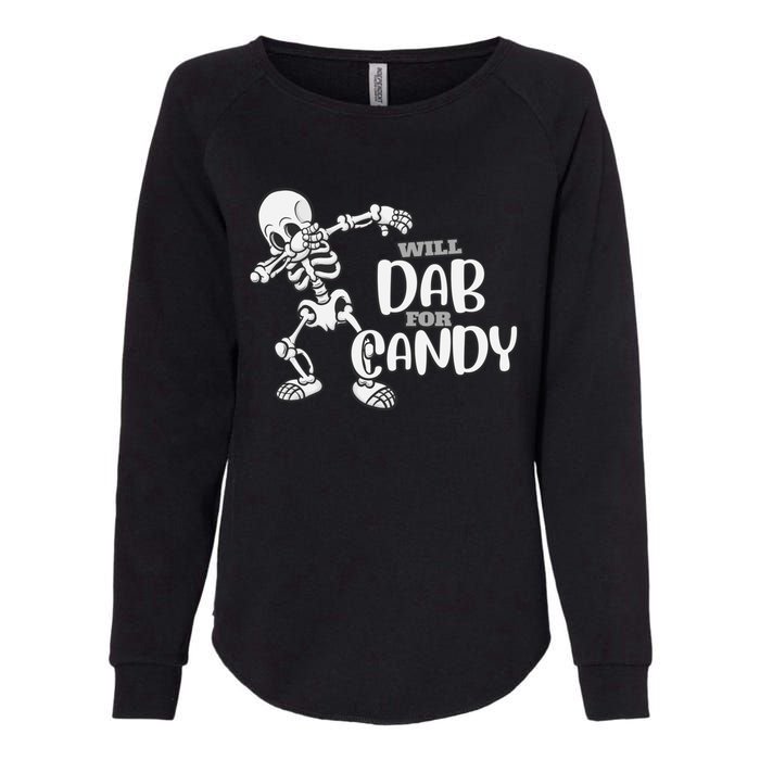 Cute Dab For Candy Halloween Funny Womens California Wash Sweatshirt