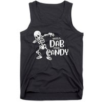 Cute Dab For Candy Halloween Funny Tank Top