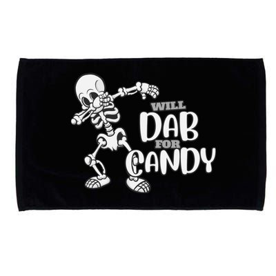 Cute Dab For Candy Halloween Funny Microfiber Hand Towel