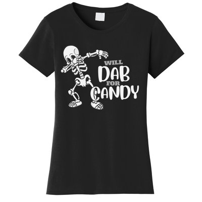 Cute Dab For Candy Halloween Funny Women's T-Shirt