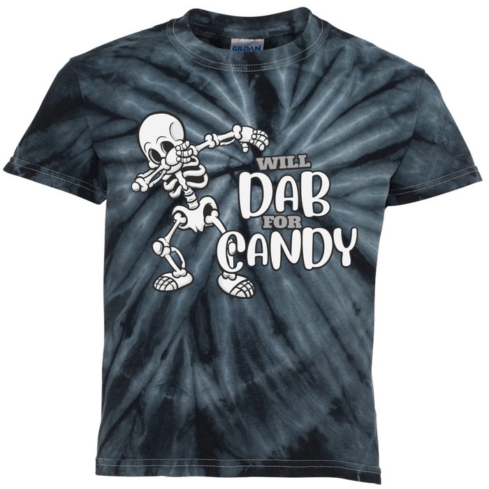 Cute Dab For Candy Halloween Funny Kids Tie-Dye T-Shirt