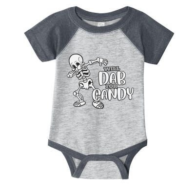 Cute Dab For Candy Halloween Funny Infant Baby Jersey Bodysuit