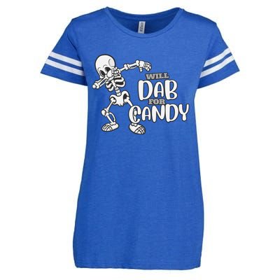 Cute Dab For Candy Halloween Funny Enza Ladies Jersey Football T-Shirt