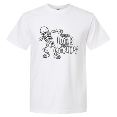 Cute Dab For Candy Halloween Funny Garment-Dyed Heavyweight T-Shirt