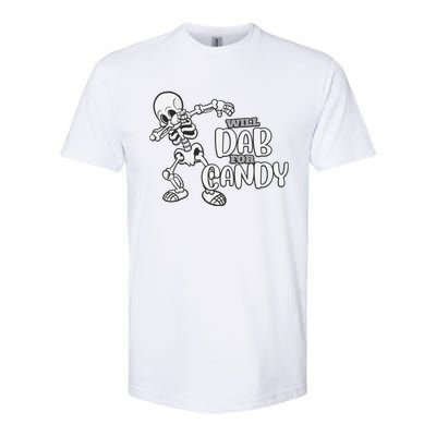 Cute Dab For Candy Halloween Funny Softstyle CVC T-Shirt