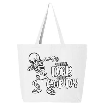 Cute Dab For Candy Halloween Funny 25L Jumbo Tote